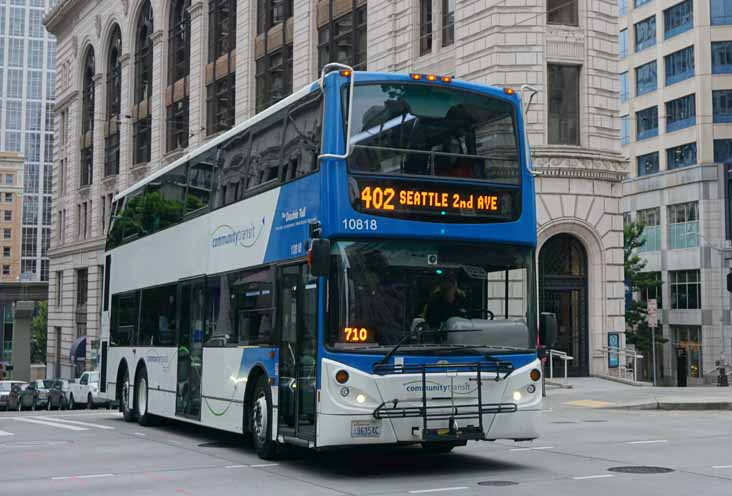 Community Transit ADL Enviro500 10818